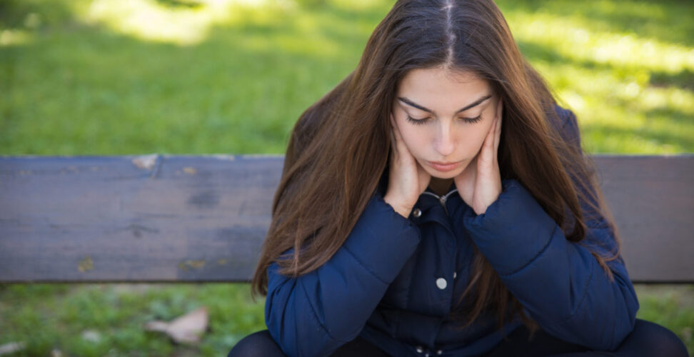 Signs of Anxiety Disorder image of a girl